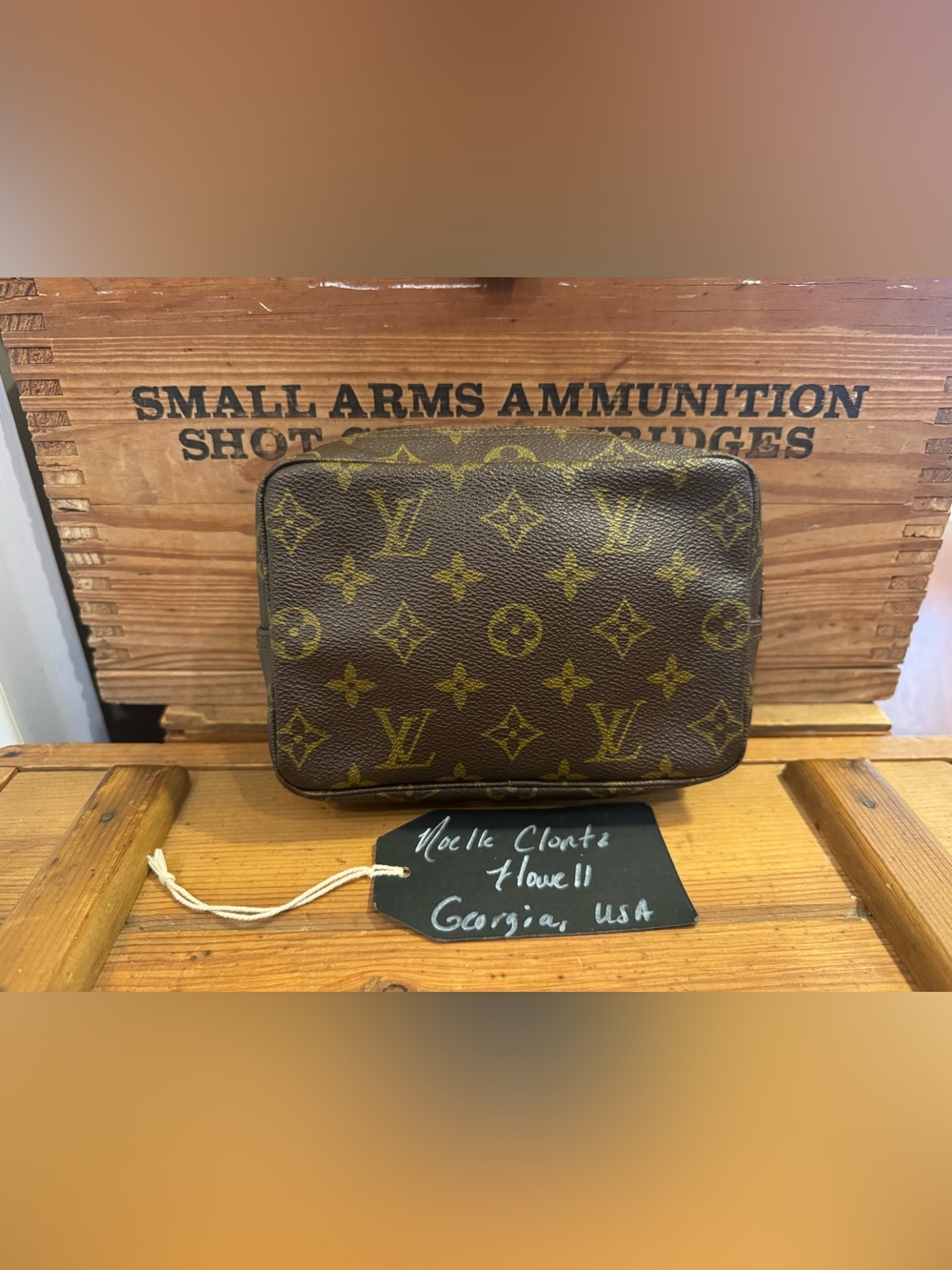 Louis Vuitton Trousse 18, RARE size, clutch, toiletry - Picture 12 of 13